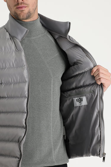 Orta Gri Kapitone Spor Mont