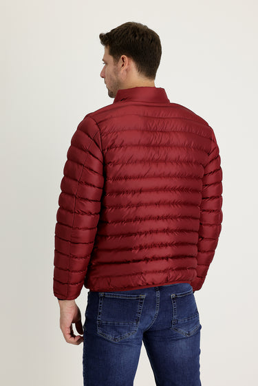  Koyu Bordo Kapitone Spor Mont
