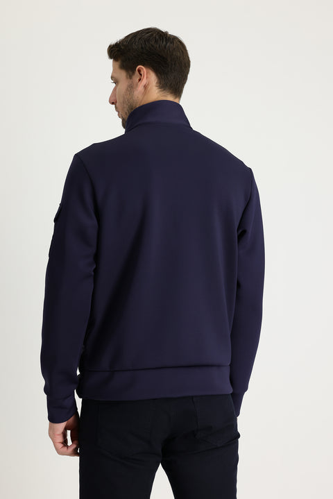 Orta Lacivert Spor Mont