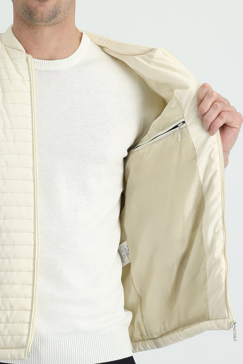 Taş Slim Fit Dar Kesim Ribanalı Spor Mont