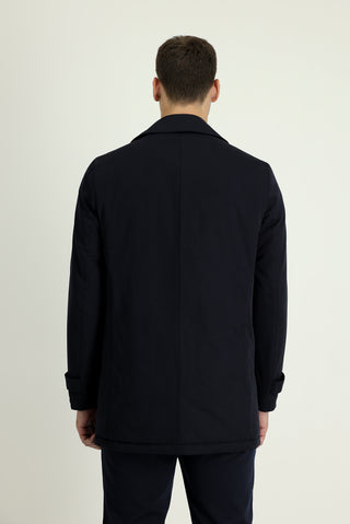  Orta Lacivert Klasik Pardösü & Trençkot