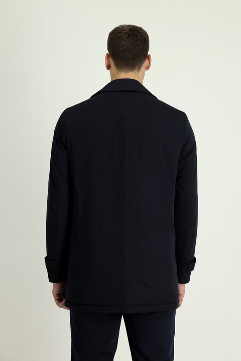 Orta Lacivert Klasik Pardösü & Trençkot