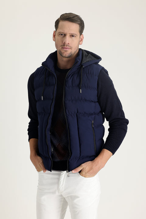 Orta Lacivert Şişme Spor Yelek