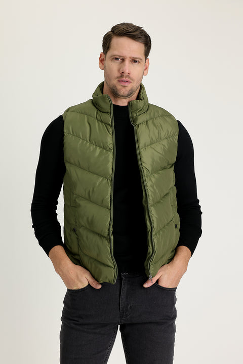 Orta Haki Şişme Spor Yelek