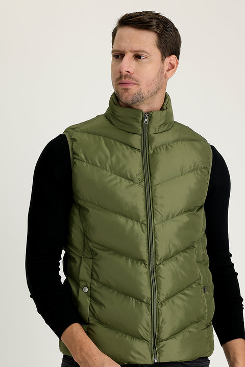 Orta Haki Şişme Spor Yelek