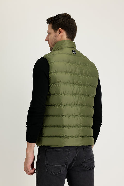 Orta Haki Şişme Spor Yelek