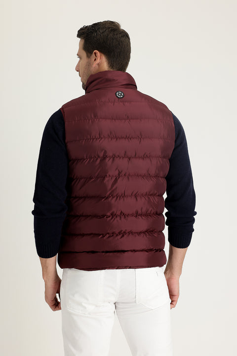 Şarap Bordo Şişme Spor Yelek