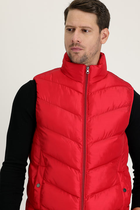 Mercan Kırmızı Şişme Spor Yelek