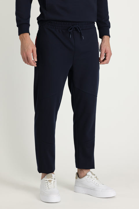 Koyu Lacivert Slim Fit Dar Kesim Sweatpant / Eşofman Altı