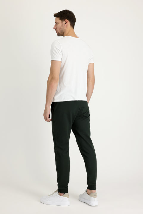 Medium Khaki Slim Fit Sweatpants / Sweatpants
