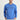 Havacı Mavi Bisiklet Yaka Slim Fit Dar Kesim Baskılı Sweatshirt