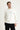  Ekru Bisiklet Yaka Slim Fit Dar Kesim Baskılı Sweatshirt