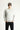 Orta Gri Melanj Bisiklet Yaka Slim Fit Dar Kesim Baskılı Pamuklu Sweatshirt