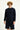 Orta Lacivert Bisiklet Yaka Slim Fit Dar Kesim Baskılı Pamuklu Sweatshirt