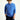 Havacı Mavi Bisiklet Yaka Slim Fit Dar Kesim Baskılı Pamuklu Sweatshirt