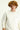 Ekru Bisiklet Yaka Slim Fit Dar Kesim Baskılı Pamuklu Sweatshirt