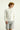 Ekru Bisiklet Yaka Slim Fit Dar Kesim Baskılı Pamuklu Sweatshirt