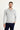 Açık Gri Melanj Polo Yaka Regular Fit Triko Kazak