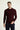Koyu Bordo Polo Yaka Regular Fit Triko Kazak