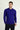 Saks Mavi Polo Yaka Regular Fit Triko Kazak