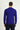 Saks Mavi Polo Yaka Regular Fit Triko Kazak