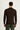 Koyu Kahve Polo Yaka Regular Fit Triko Kazak