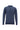 İndigo Melanj Polo Yaka Slim Fit Triko Kazak