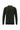 Orta Haki Polo Yaka Slim Fit Triko Kazak