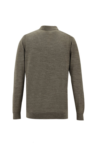 Orta Vizon Polo Yaka Regular Fit Triko Kazak