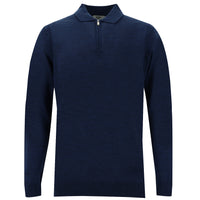 Koyu Petrol Polo Yaka Regular Fit Triko Kazak
