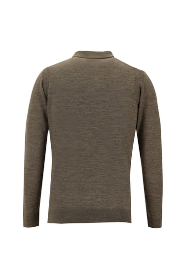 Orta Vizon Polo Yaka Regular Fit Triko Kazak
