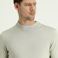 Taş Yarım Balıkçı Yaka Regular Fit Triko Kazak