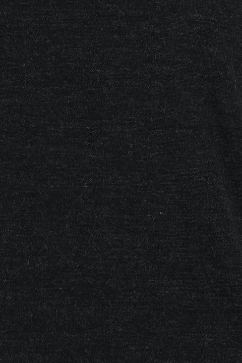 Orta Antrasit Yarım Balıkçı Yaka Regular Fit Triko Kazak