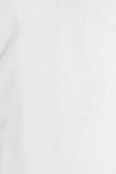  Ekru V Yaka Regular Fit Triko Kazak