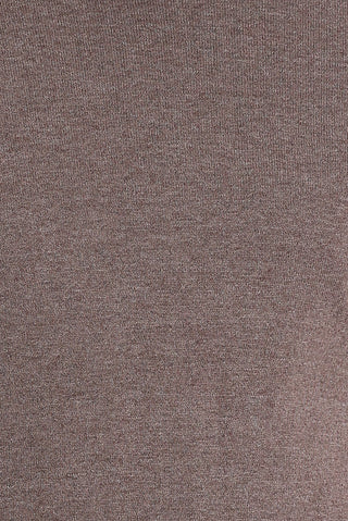  Açık Kahve Melanj Bisiklet Yaka Regular Fit Triko Kazak