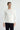 Ekru Bisiklet Yaka Slim Fit Dar Kesim Pamuklu Triko Kazak