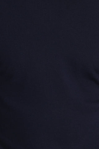  Koyu Lacivert Bisiklet Yaka Regular Fit Triko Kazak