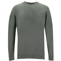 Orta Gri Melanj Bisiklet Yaka Regular Fit Triko Kazak