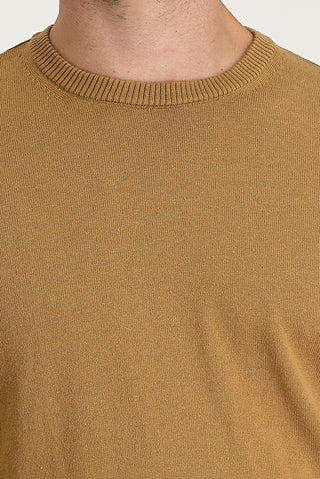  Camel Bisiklet Yaka Regular Fit Triko Kazak