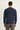 İndigo Bisiklet Yaka Slim Fit Dar Kesim Desenli Triko Kazak