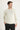 Ekru Bisiklet Yaka Slim Fit Dar Kesim Desenli Triko Kazak
