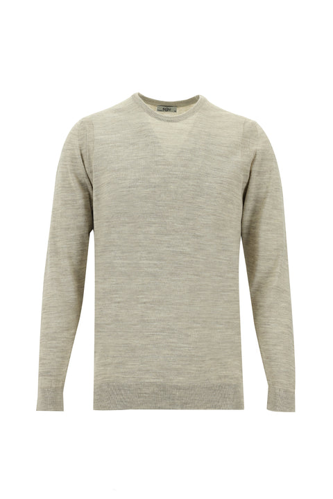 Taş Bisiklet Yaka Regular Fit Yünlü Triko Kazak