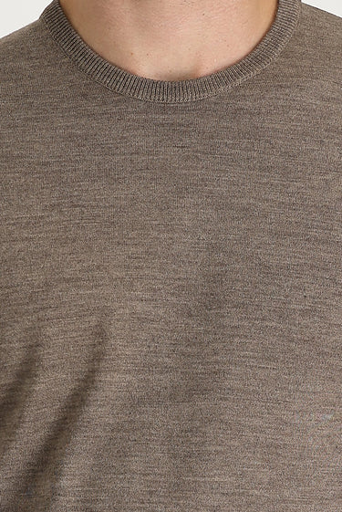 Orta Vizon Bisiklet Yaka Regular Fit Triko Kazak