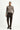 Açık Kahve Melanj Yarım Balıkçı Yaka Slim Fit Dar Kesim Pamuklu Triko Kazak