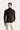 Koyu Kahve Balıkçı Yaka Slim Fit Dar Kesim Desenli Pamuklu Triko Kazak