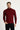  Açık Bordo Balıkçı Yaka Slim Fit Dar Kesim Desenli Pamuklu Triko Kazak