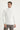 Ekru Balıkçı Yaka Slim Fit Dar Kesim Desenli Triko Kazak