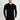 Siyah Bisiklet Yaka Slim Fit Dar Kesim Pamuklu Triko Kazak