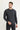 Koyu Füme Bisiklet Yaka Slim Fit Dar Kesim Yünlü Desenli Triko Kazak