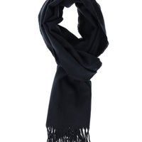 Koyu Lacivert Düz Atkı